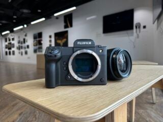 Fujifilm GFX100 II front