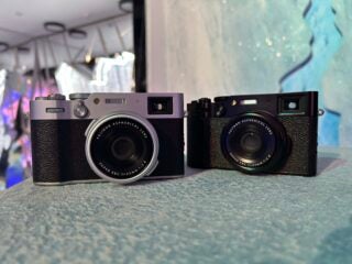 Fujifilm X100VI black and silver