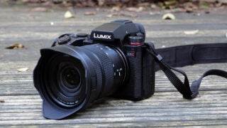 Panasonic LUMIX S5II with strap